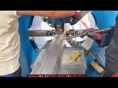 自動ライトポール溶接