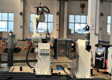 車の燃料タンクのキャビネット400AのためのMIG TIG MAGの自動溶接機械場所