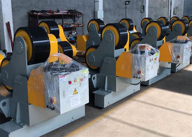 自己の一直線に並ぶ管の溶接機、回転子のターン ロール タンク溶接のパイプラインの溶接装置