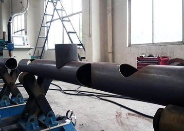 CNC4炎血しょう管の打抜き機のカスタマイズされた電圧200-1400mm管の直径