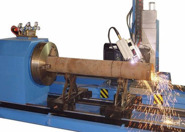 5軸線CNCの横断ライン鋼鉄管の打抜き機/6-150mmはレーザーの打抜き機を配管します