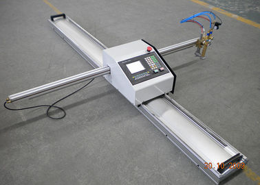 携帯用ガスCNC血しょう金属板のための白い打抜き機CNC1-1500X3000
