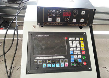 携帯用ガスCNC血しょう金属板のための白い打抜き機CNC1-1500X3000