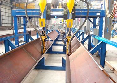 自動Hのビーム生産ライン鋼鉄ガントリー溶接機10kw全面的な力