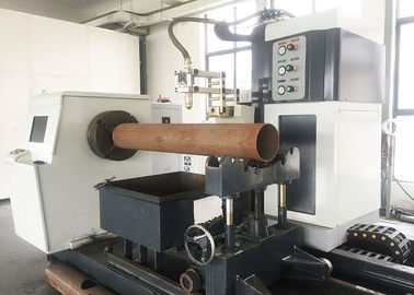 CNC血しょう管の打抜き機60-600mmの管の直径を横断する6軸線