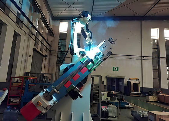 300A混合されたガスのエスカレーター ステップ車軸0.8-1.4mmワイヤー直径のためのロボティック溶接システム