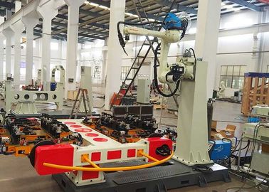 アルミニウム皿/アルミニウム パレット溶接のための自動ロボティック溶接システム場所