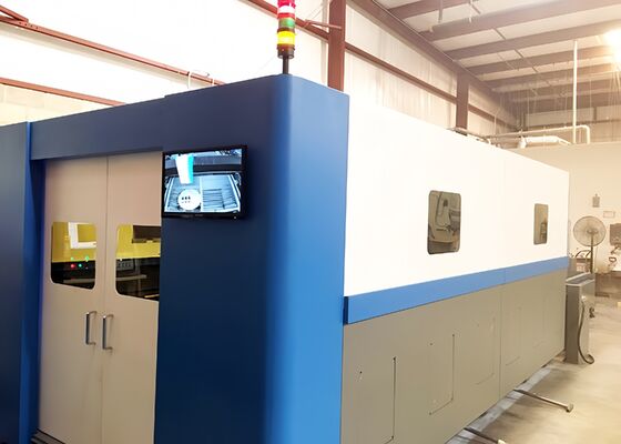 交換テーブル3KWから20KWの高性能ファイバーレーザー切削機