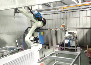 自動アルミニウムひれおよび管の熱交換器のロボット工学の溶接機