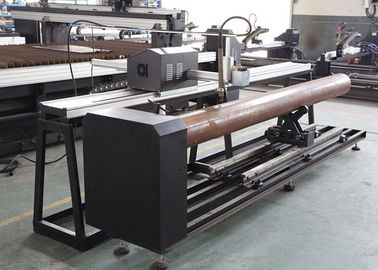 3つの軸線CNC上限の技術的なプログラムの横断血しょう炎の管の打抜き機